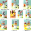 1PC USB Rechargeable Electric Juicer – Wireless Citrus Lemon Juicer & Fruit Blender | Automatic Fresh Juice Maker